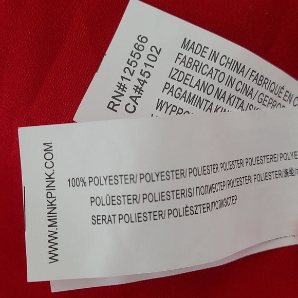 Somedays Lovin Evening Sun Wrap Dress in Red Size XS - Picture 11 of 12